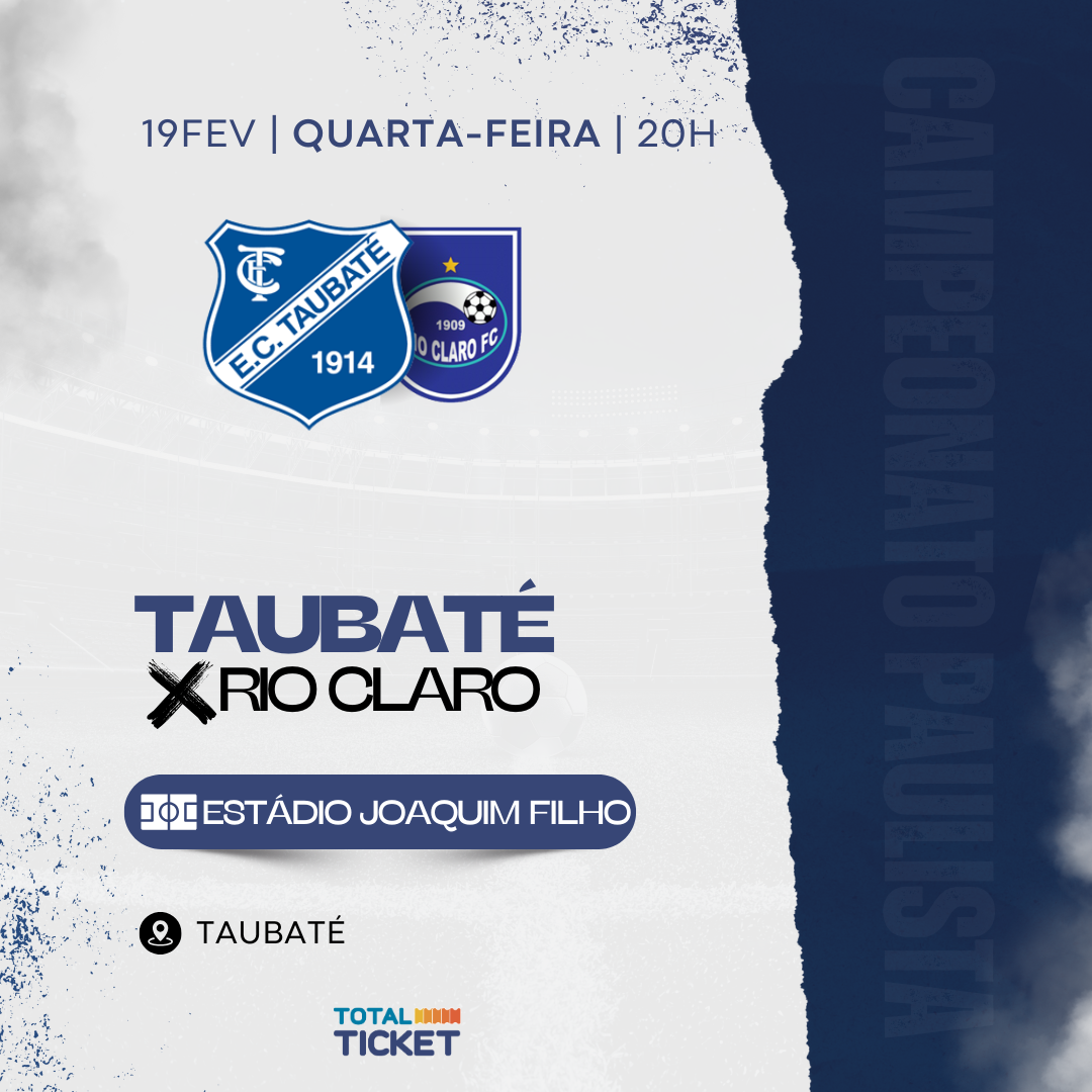 TAUBATÉ X RIO CLARO