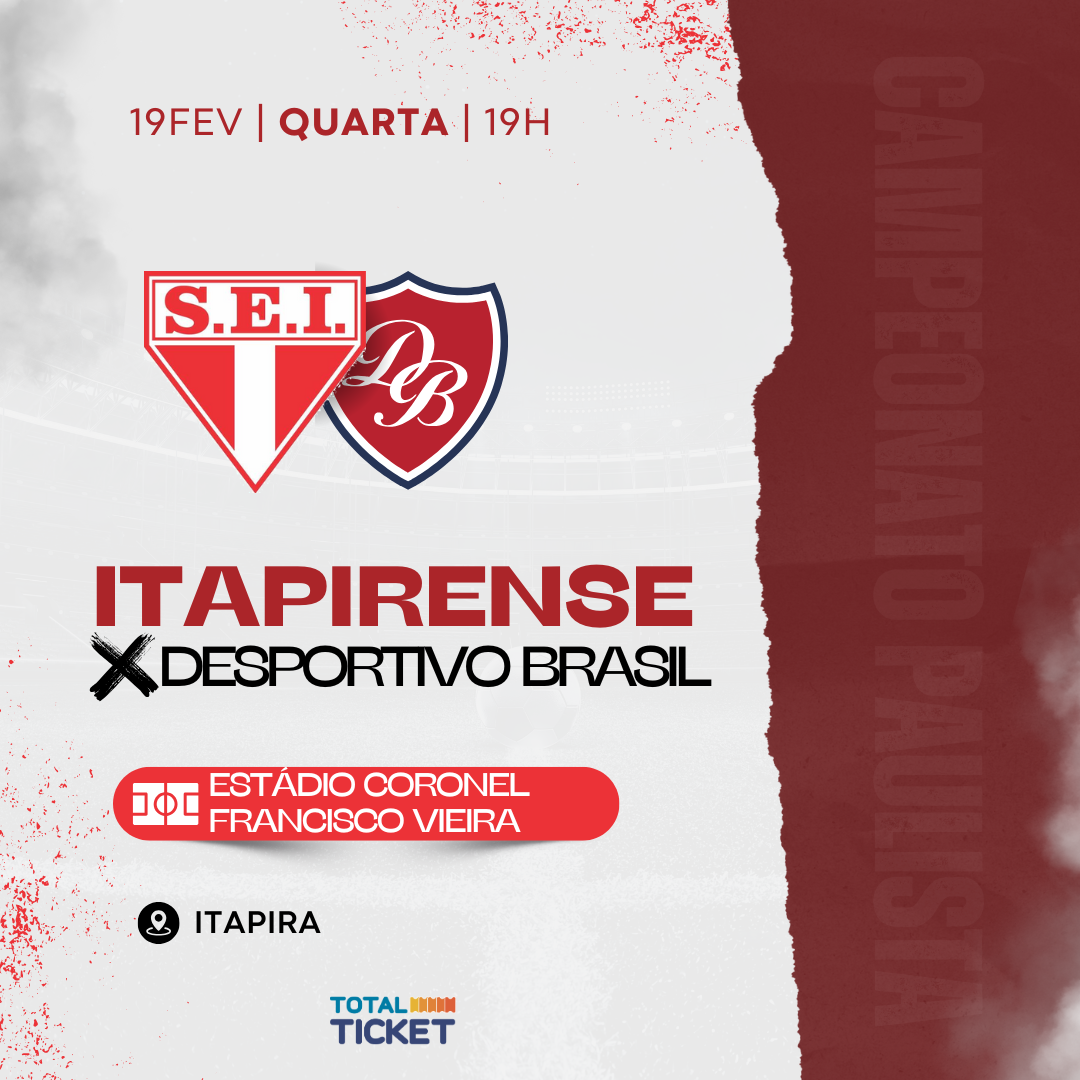 ITAPIRENSE X DESPORTIVO BRASIL
