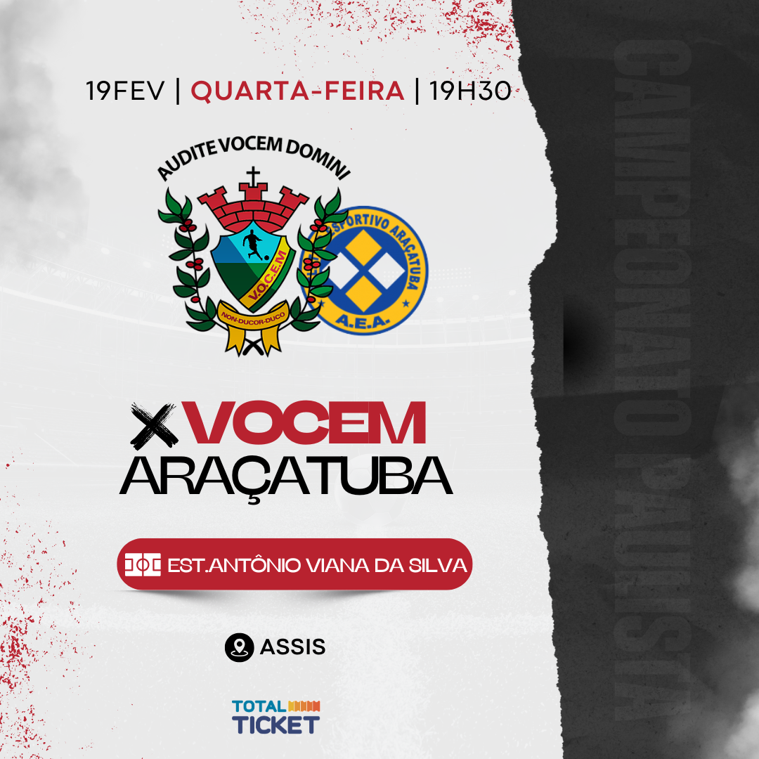 VOCEM X ARAÇATUBA