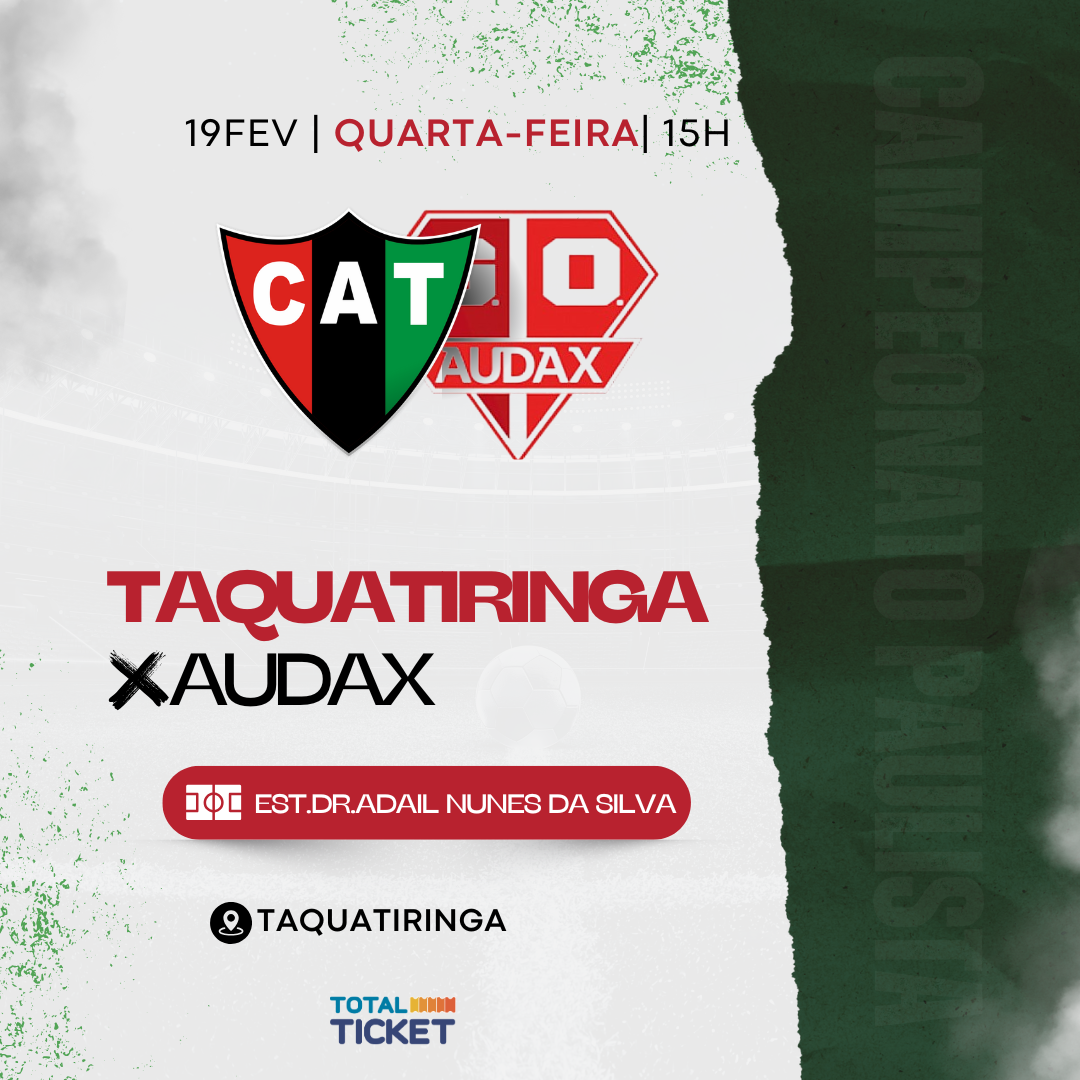 TAQUARITINGA X AUDAX