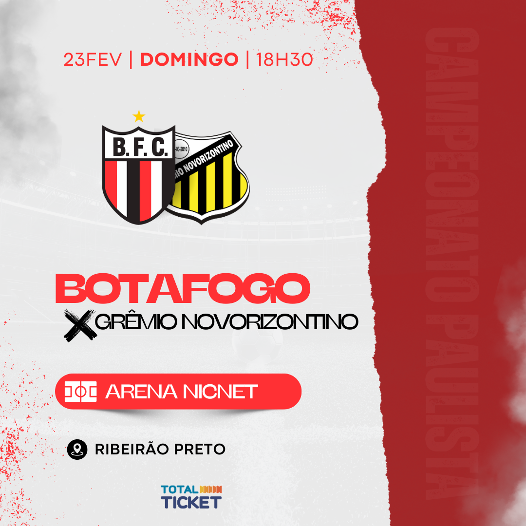 BOTAFOGO  X NOVORIZONTINO